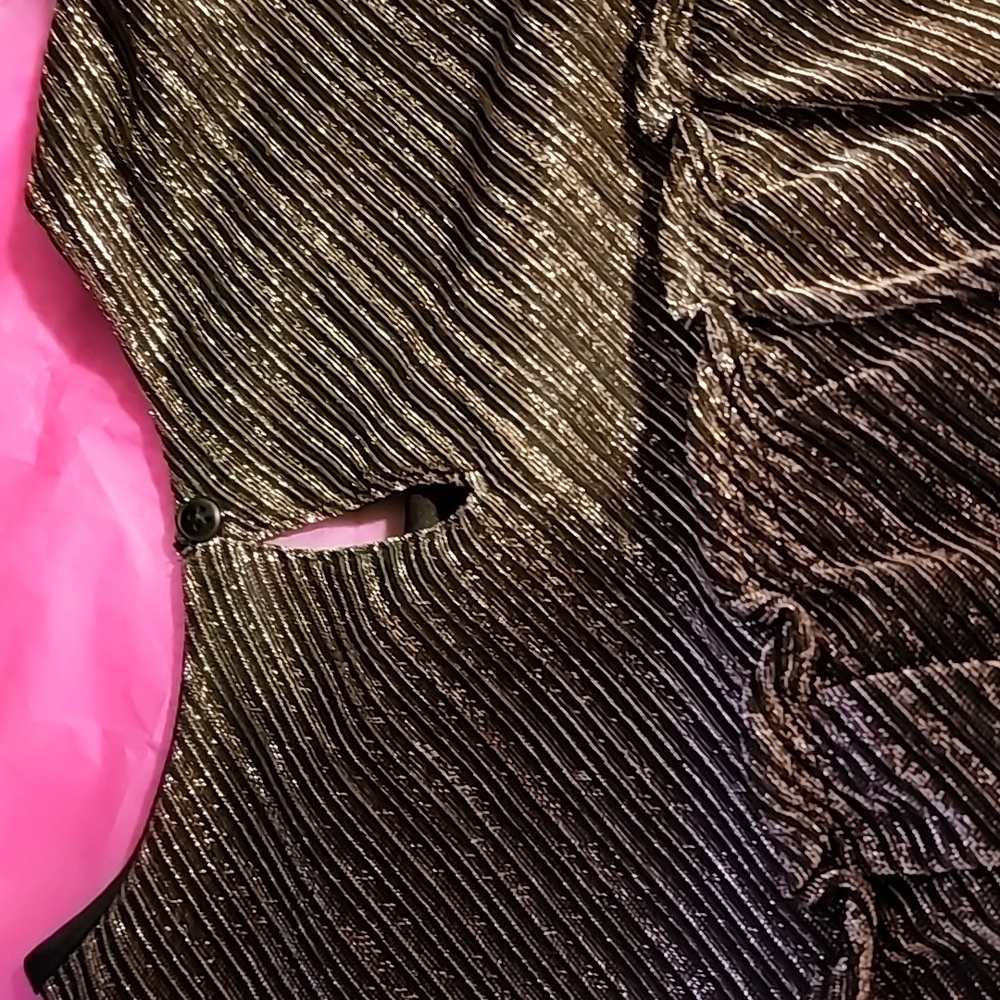 WONDER NATION GIRLS METALLIC BABYDOLL DRESS 👗 - Picture 9 of 9
